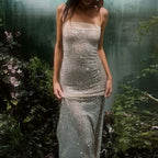Damen Glamouröses Abendkleid mit schimmernden Pailletten und figurbetonter Silhouette R&B
