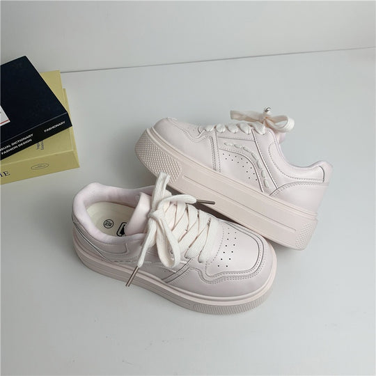 Damen Platform Sneakers mit modischem Design und dämpfender Sohle R&B