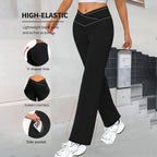 Damen Kompressionshose mit hoher Taille und Tummy Control R&B