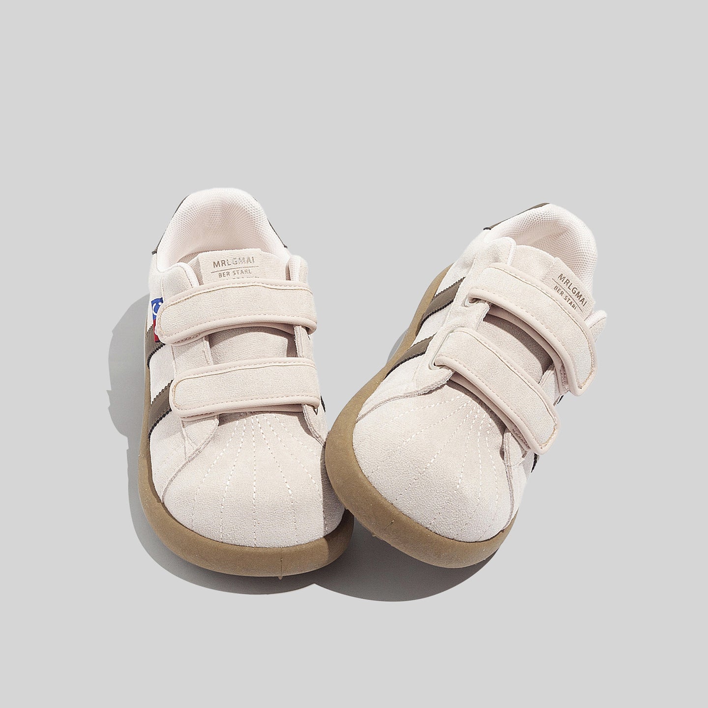 Damen Sneakers mit verstellbarem Klettverschluss und strukturiertem Obermaterial