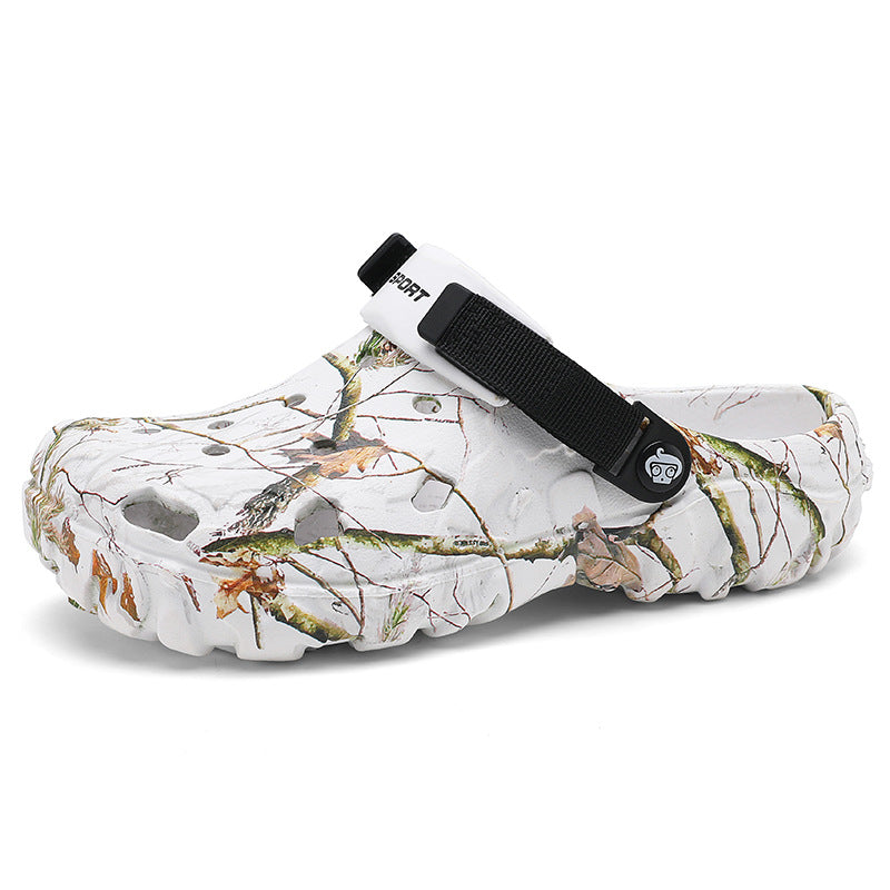 Damen Leichte Sport Clogs mit verstellbarem Riemen R&B