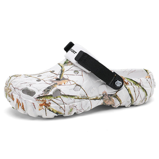 Damen Leichte Sport Clogs mit verstellbarem Riemen R&B