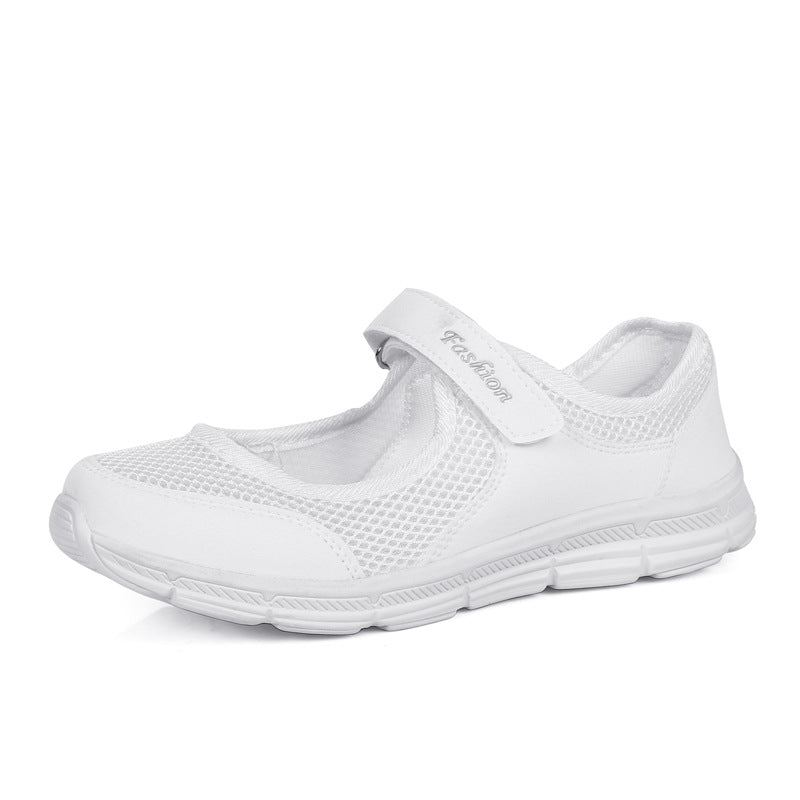 Damen Sportliche Freizeitschuhe mit flexiblem Schnallenverschluss