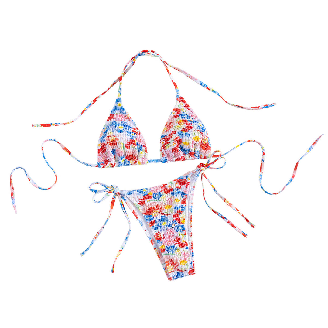 Damen Bikiniset mit buntem Mustermix R&B