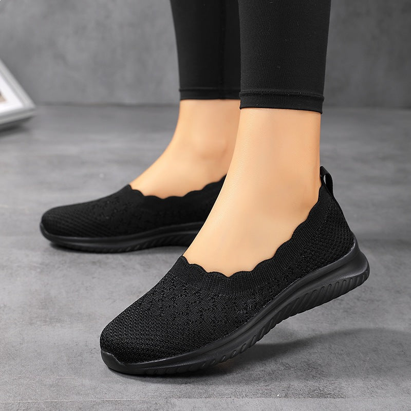 Damen Atmungsaktive Slip-On Sneakers mit komfortabler Sohle R&B