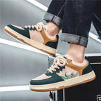 Damen Sneaker mit trendigem Design und hochwertiger Leder-Oberfläche R&B