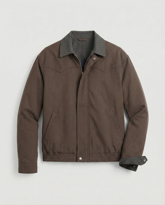 Herren wattierte Oversize-Bomberjacke mit verdecktem Reißverschluss und elastischem Saum R&B