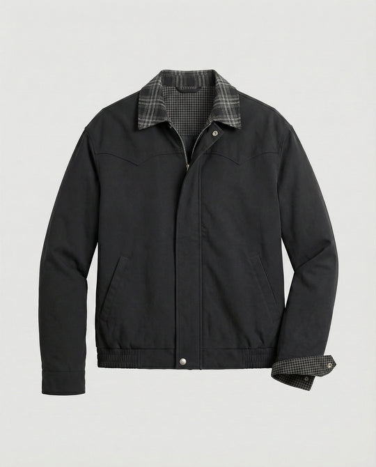 Herren wattierte Oversize-Bomberjacke mit verdecktem Reißverschluss und elastischem Saum R&B
