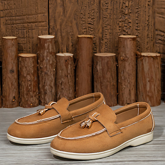 Damen Mokassins mit elegantem Schmuckdetail R&B