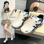 Damen Sportliche Sneaker mit rutschfester Gummisohle und atmungsaktiver Mesh-Oberfläche R&B