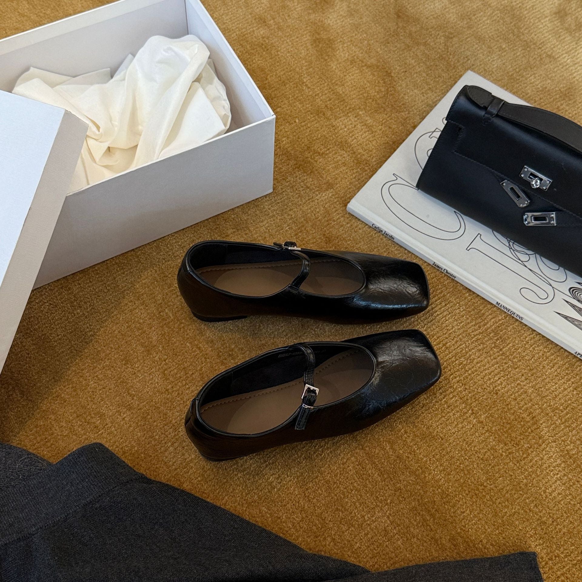 Damen Elegante Slingback Ballerinas R&B