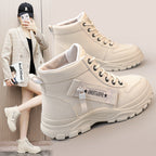 Damen modische High-Top Sneakers mit strapazierfähigem Obermaterial und optimaler Dämpfung R&B