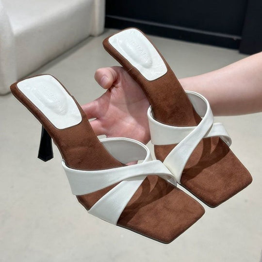 Damen Slingback Sandalen mit schickem Riemendesign R&B