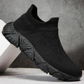 Damen Strick-Sneaker mit hohem Kragen und rutschfester Sohle R&B