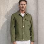 Herren trendige Jeansjacke R&B
