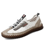 Herren Leichte und atmungsaktive Freizeitschuhe mit elastischen Schnüren R&B