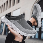 Damen Slip-On Freizeit-Schuhe mit atmungsaktiver Struktur R&B