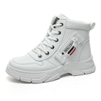 Damen High-Top Sneakers mit dämpfender Sohle und trendigem Design R&B