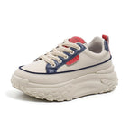 Damen Chunky Sneakers mit innovativer Sohle und strapazierfähigem Obermaterial