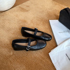 Damen Ballerinas mit verstellbarem Riemchen und gepolsterter Innensohle R&B
