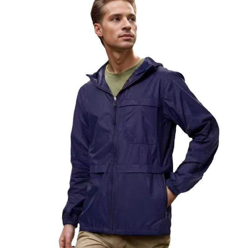 Herren winddichte Outdoor-Jacke R&B