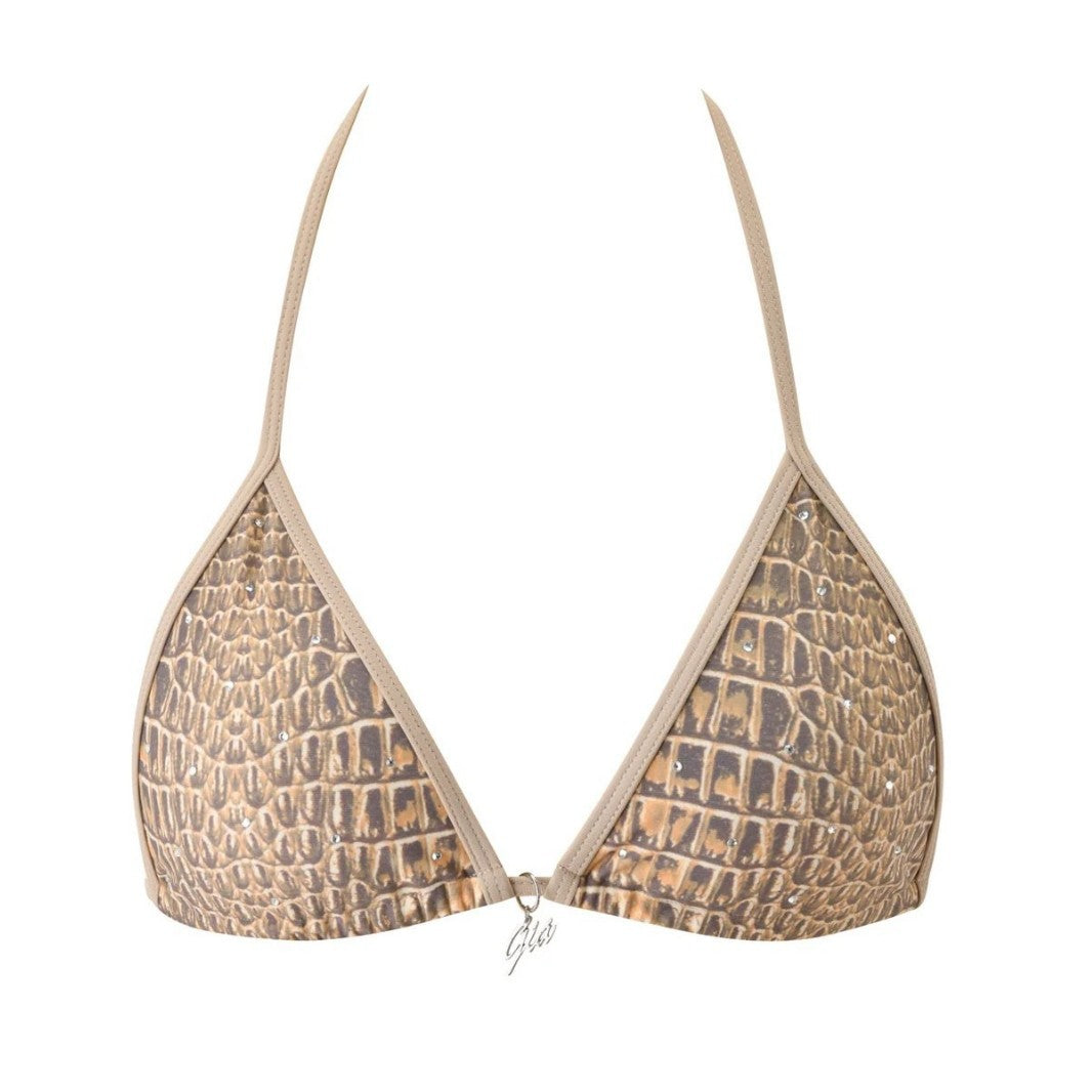 Damen Triangel-Bikini mit seitlichen Bindebändern R&B