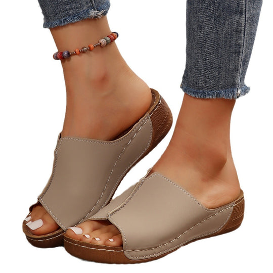 Damen Komfort Sandalen mit elegantem Riemendesign R&B
