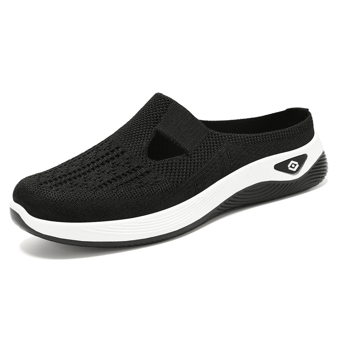 Damen Slip-On Freizeitschuhe mit atmungsaktivem Obermaterial und rutschfester Sohle R&B