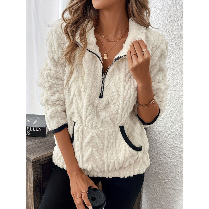 Damen Fleece-Pullover R&B