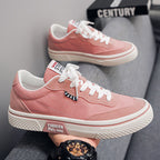 Damen Modische Sneakers mit strapazierfähigem Canvas-Obermaterial und dämpfender Laufsohle
