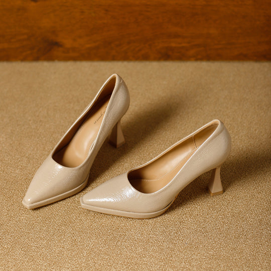 Damen elegante Spangenpumps mit modischem Blockabsatz R&B