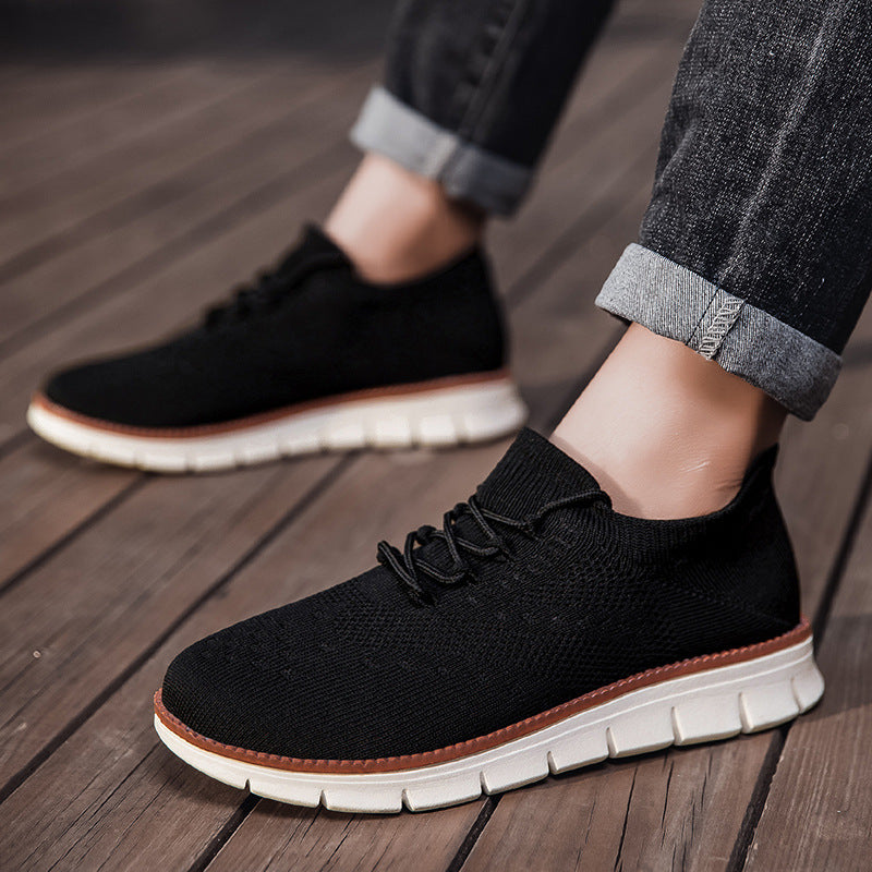 Damen Sportliche Sneaker mit atmungsaktivem Obermaterial und flexibler Sohle R&B