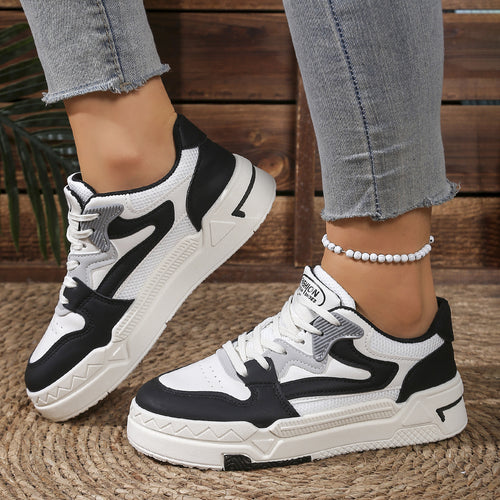 Damen Sneakers mit hochdämpfender Laufsohle und sportlichem Design R&B