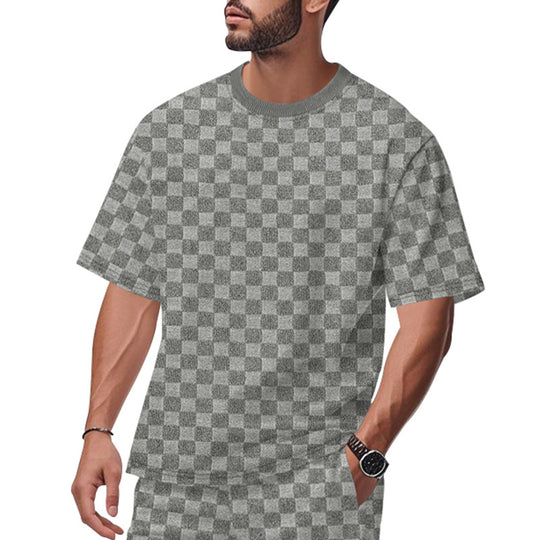 Herren Oversized T-Shirt mit modernem Design und Lockere Passform R&B