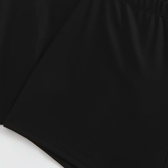 Damen Sportliches Badeanzug-Set mit floralem Seiteneinsatz R&B