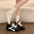 Damen Sneaker mit warmem Kunstfellfutter und rutschfester Sohle R&B