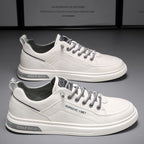 Herren Sportschuhe mit atmungsaktivem Leder und dämpfender Sohle