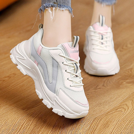 Damen modische Sneakers mit atmungsaktiven Eigenschaften und rutschfester Sohle R&B