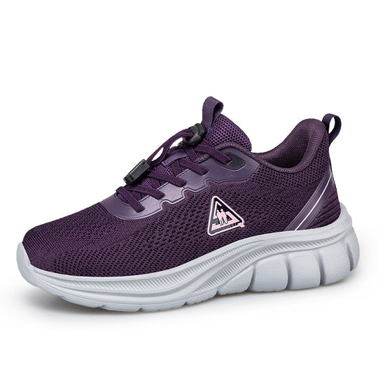 Damen Lauf-Sneaker mit atmungsaktivem Mesh-Obermaterial und flexiblem Design R&B