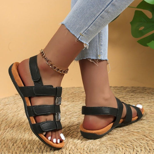Damen Sandalen mit komfortablem Fußbett R&B