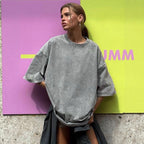 Damen Oversized T-Shirt aus hochwertiger Baumwolle R&B