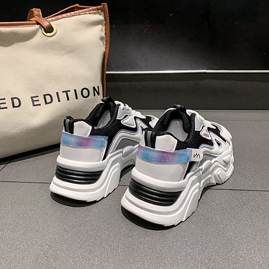 Damen trendige Sneakers mit innovativer Dämpfung und atmungsaktiver Mesh-Oberfläche R&B
