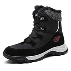 Damen Isolierte Winterstiefel mit rutschfester Sohle und weichem Innenfutter