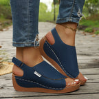 Damen Komfortable Clogs mit modischem Riemen R&B