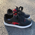 Damen Sneakers im modernen Karo-Design mit bequemer Dämpfung