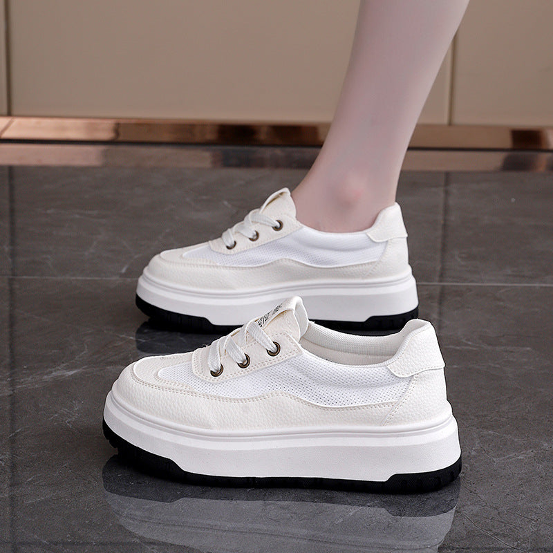 Damen Modische Sneakers mit atmungsaktivem Mesh-Obermaterial und stoßdämpfender Sohle R&B