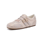Damen modische Sneakers mit doppeltem Riemchenverschluss R&B