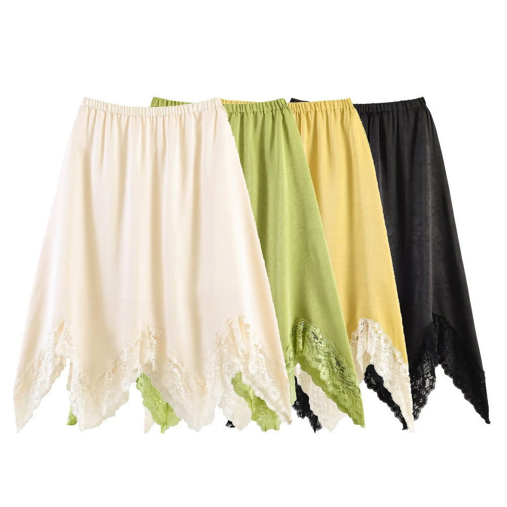 Damenrock mit eleganter Spitzenverzierung R&B