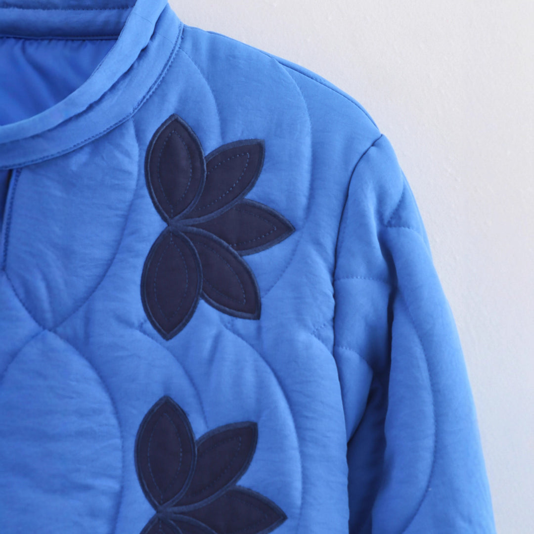 Damen Steppjacke mit floralem Design R&B