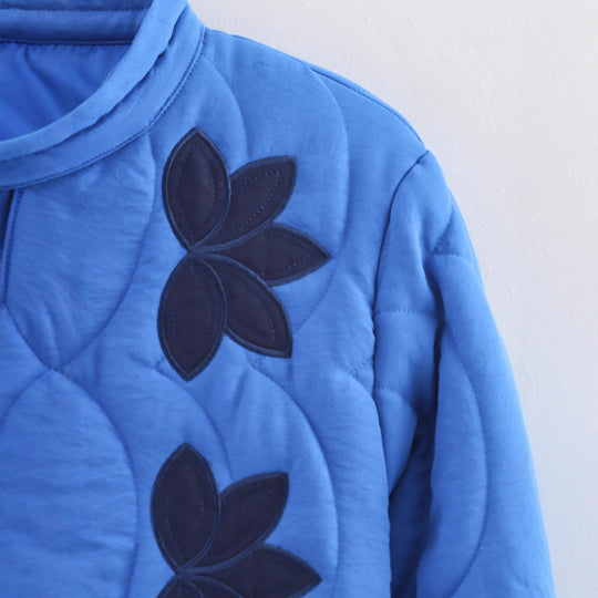 Damen Steppjacke mit floralem Design R&B